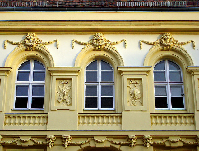Fassadengestaltung Stuck