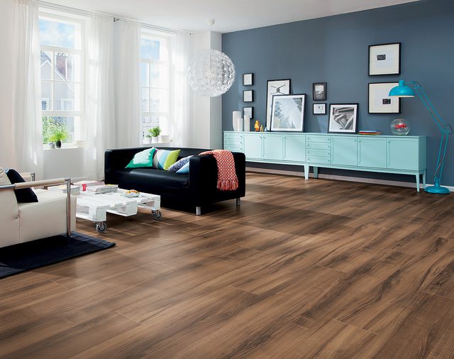 Laminat aus Nussbaum