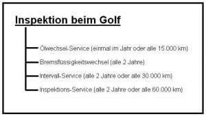 Inspektion-Golf