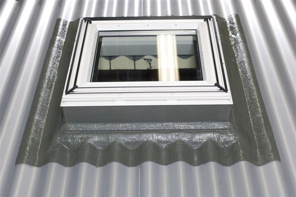(VELUX Flachdach-Fenster) Welldach 5