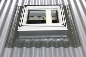 (VELUX Flachdach-Fenster) Welldach 5