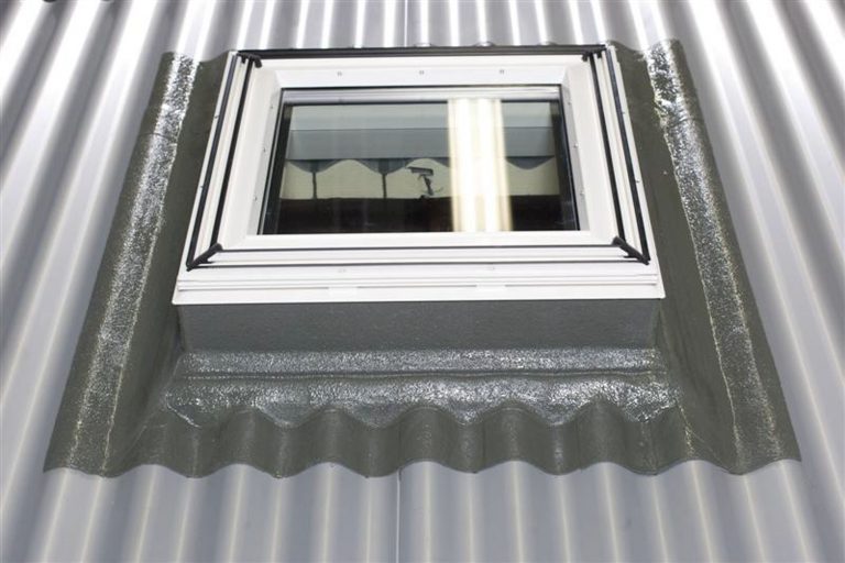 (VELUX Flachdach-Fenster) Welldach 5