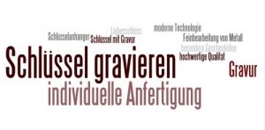 Schlüssel gravieren