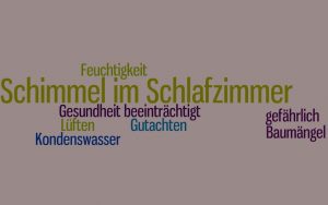 Schimmel im Schlafzimmer