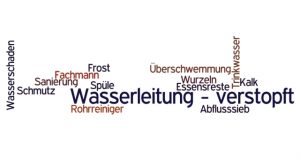 Wasserleitung verstopft