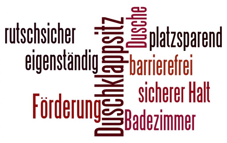 Duschklappsitz