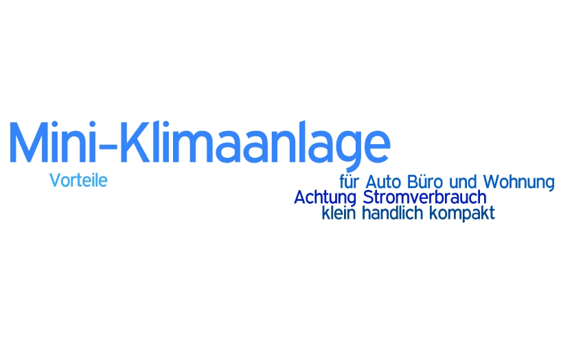 Mini Klimaanlage