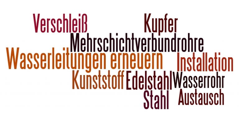 Wasserleitungen erneuern