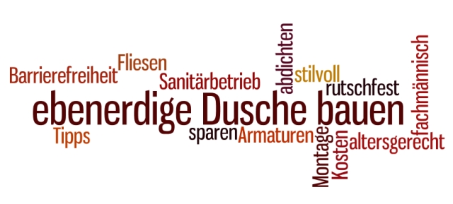 ebenerdige Dusche bauen