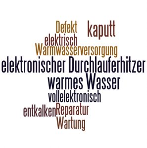elektronischer Durchlauferhitzer kaputt