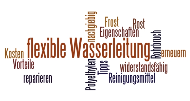 flexible Wasserleitung