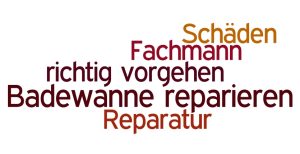 Badewanne reparieren