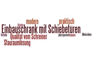 Einbauschrank Schiebetüren