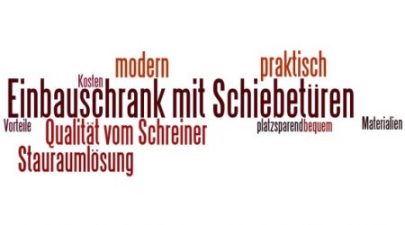 Einbauschrank Schiebetüren