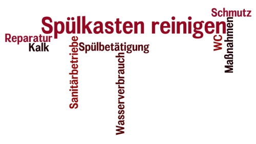 Spülkasten reinigen