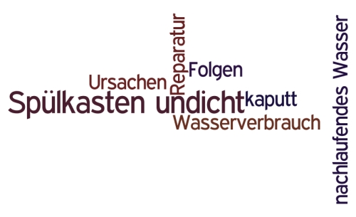 Spülkasten undicht