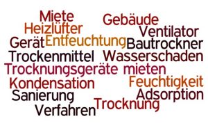 Trocknungsgeräte mieten