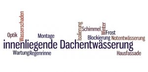 innenliegende Dachentwässerung