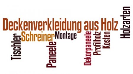 Deckenverkleidung Holz