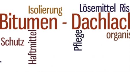 Bitumen-Dachlack