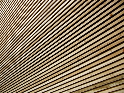 Holzverkleidung im Innenbereich