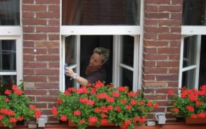 Fensterputzen-Fenstersauger