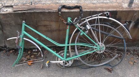 Vandalismus am Fahrrad
