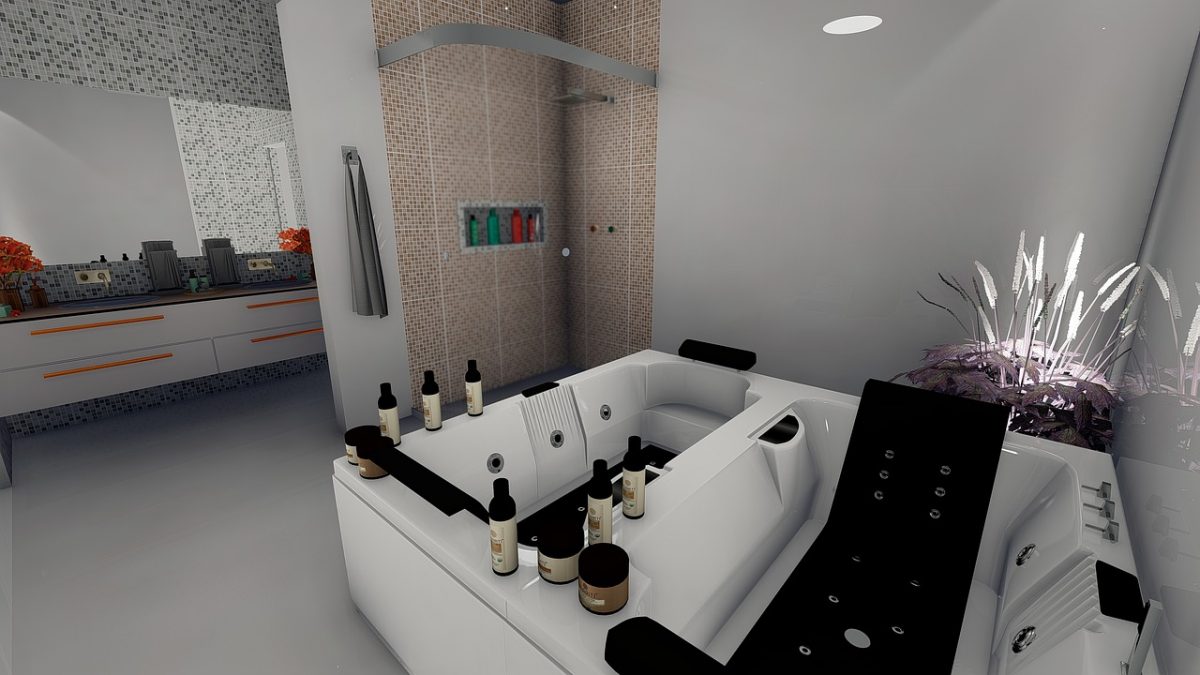 Whirlpool und Badewanne in einem!