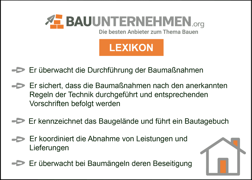 Leistungen des Auftraggebers bei einer Bauüberwachung