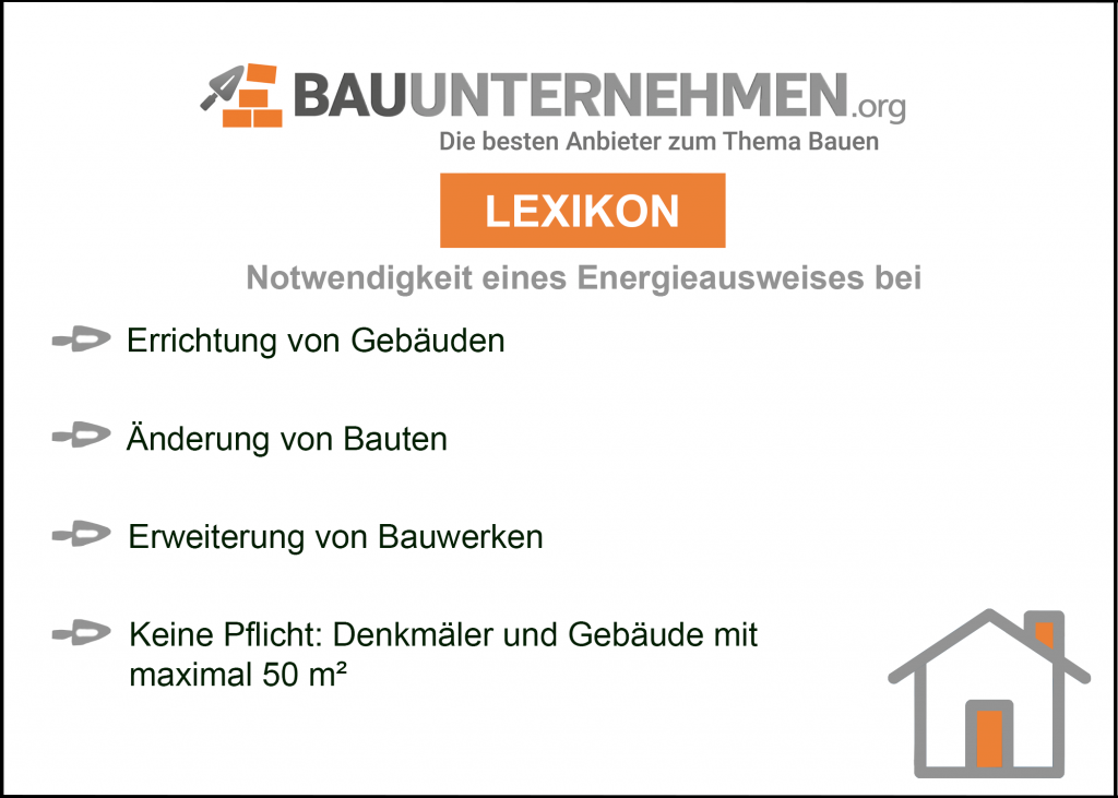 Wann braucht man einen Energieausweis?