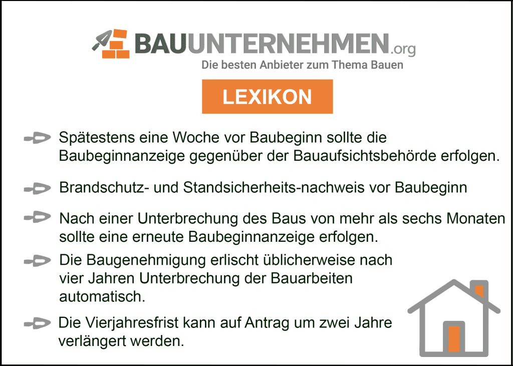Wichtige Informationen zu einer Baugenehmigung