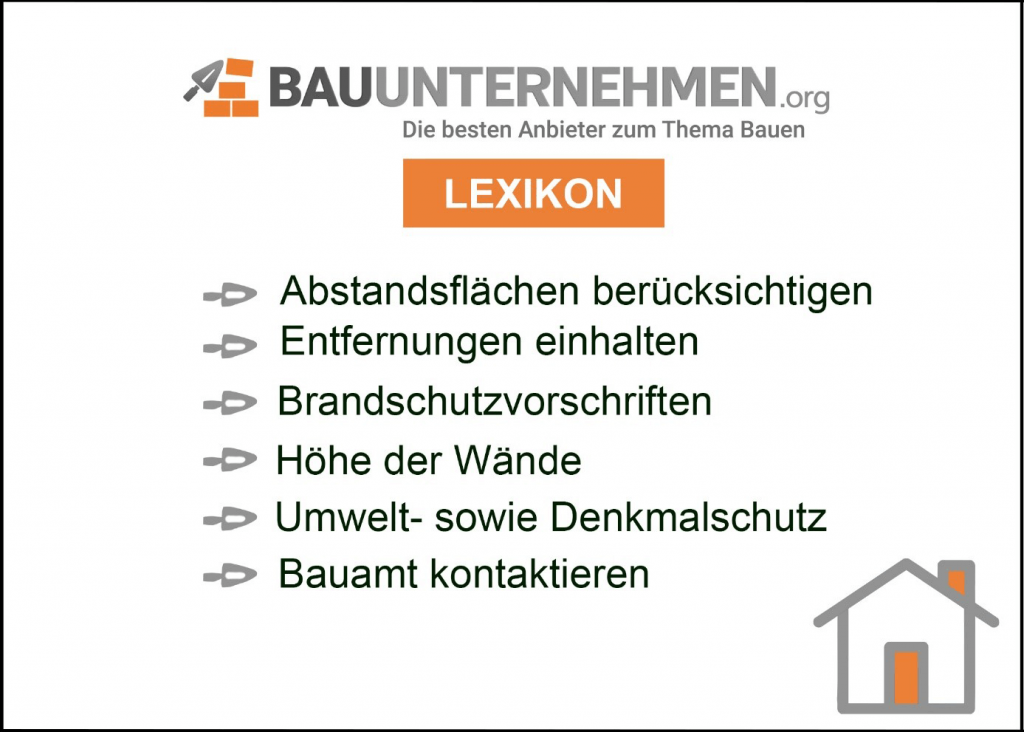 Rechtliche Vorgaben beim Bau eines Carports