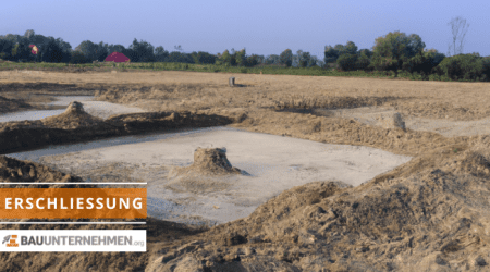 Darstellung einer Baustelle