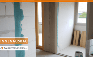 Darstellung einer Baustelle für Innenausbau