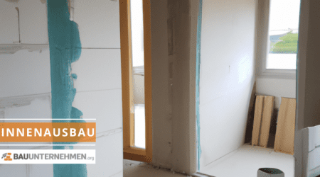 Darstellung einer Baustelle für Innenausbau