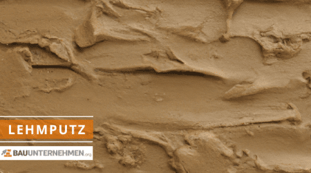 Darstellung von Lehmputz