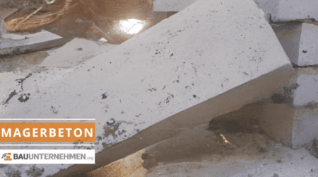 Darstellung von Magerbeton