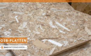 Darstellung von OSB Platten