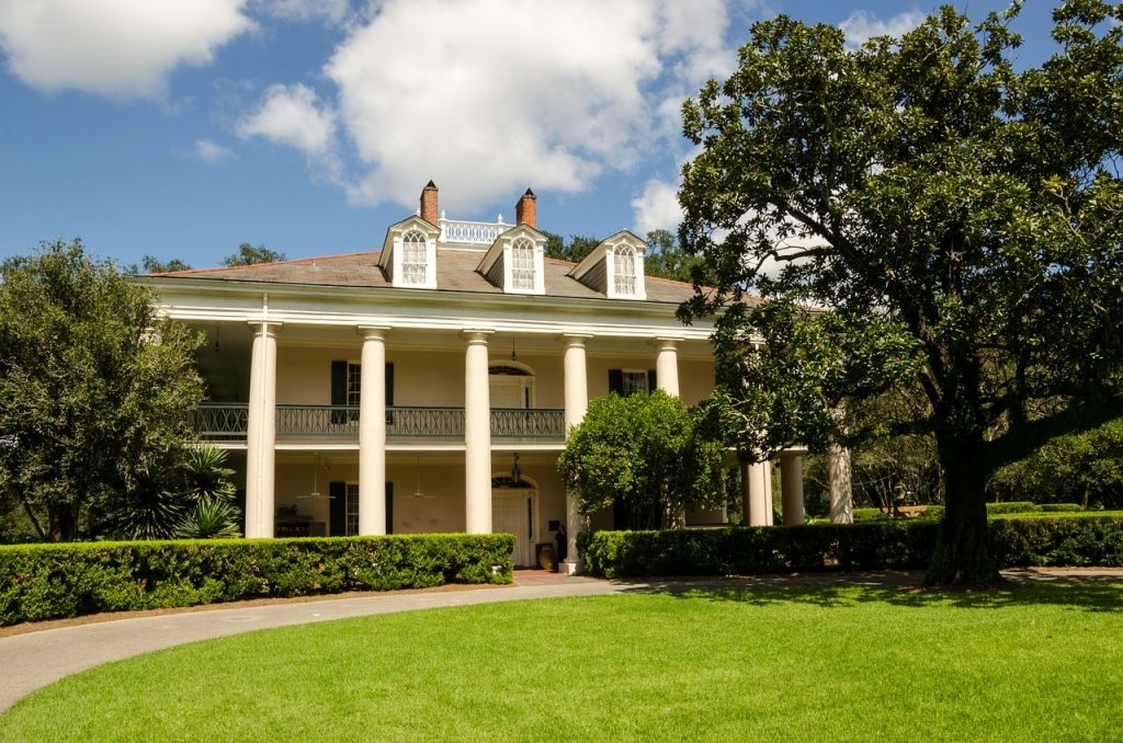 Südstaatenvilla in den USA