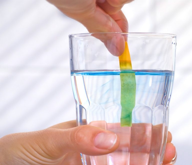 ph-Wert Messung von Trinkwasser