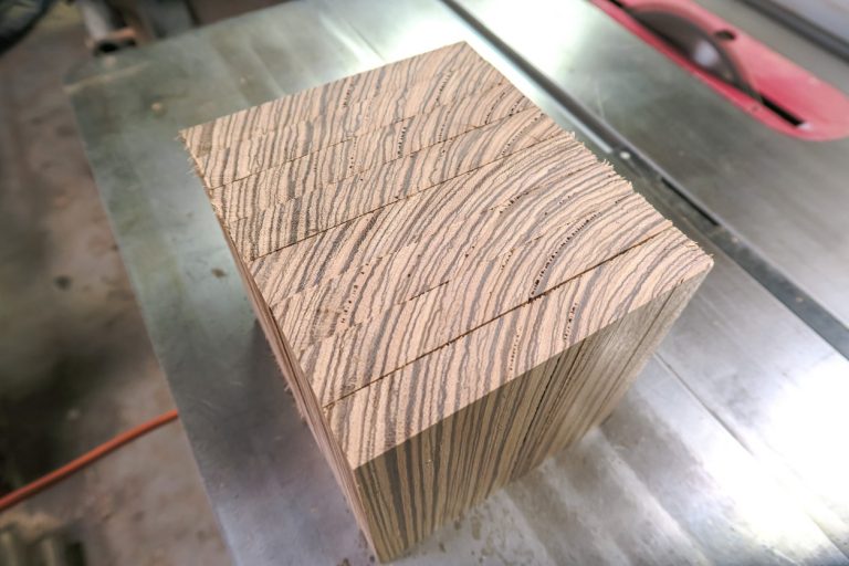 Zebrano Holz