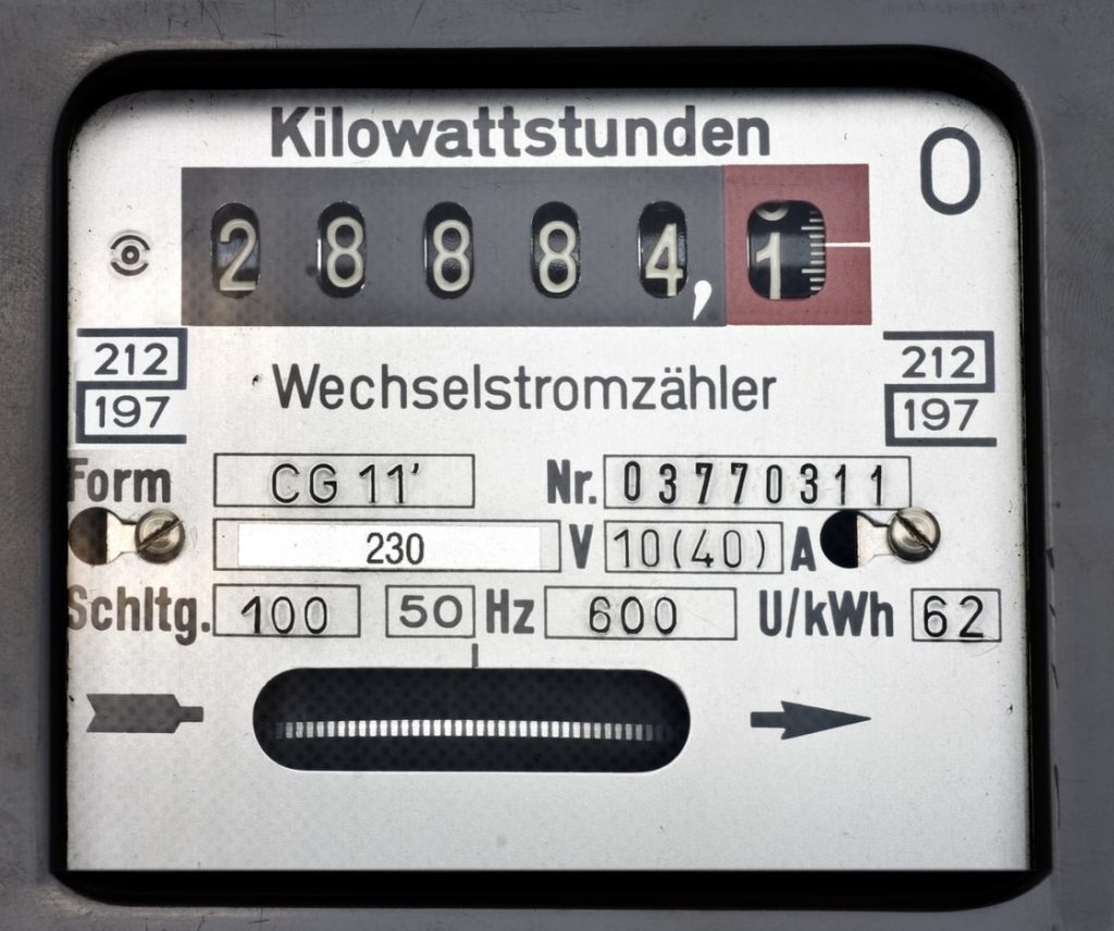 Analoger Stromzähler