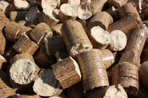 Holzpellets für eine Pelletheizung