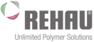 Logo des Fensterherstellers REHAU