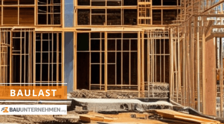 Darstellung einer Baustelle