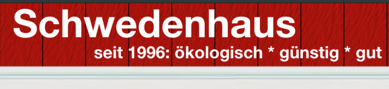 Logo des Fertighausanbieters Schwedenhaus