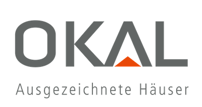 Logo des Fertighausanbieters OKAL Haus
