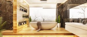 Modernes Badezimmer
