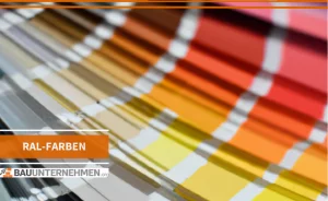 Darstellung eines RAL-Farben Katalogs