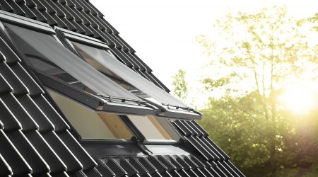 Hitzeschutz von Kippfenstern von Velux